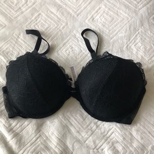 Black Push Up Bra